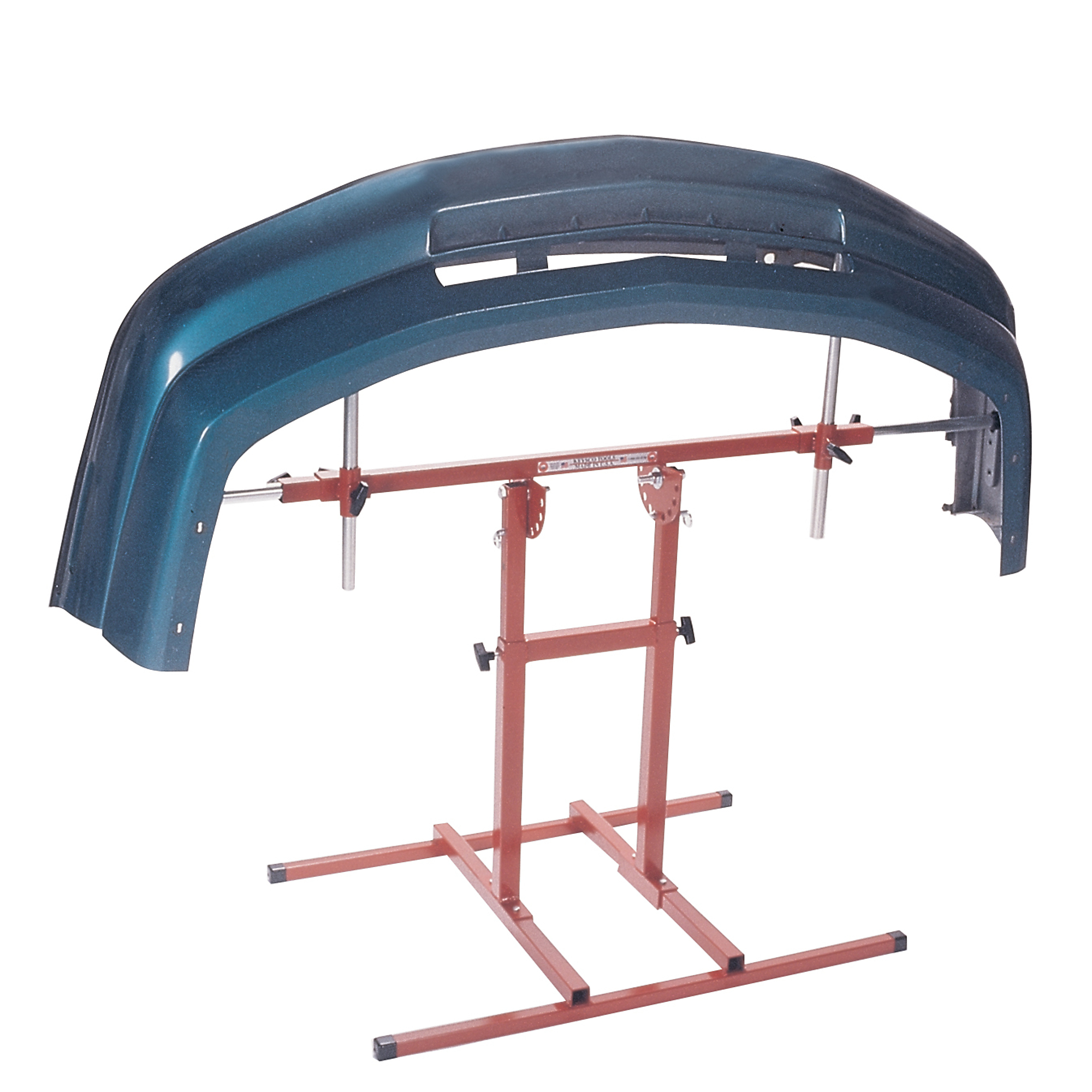Keysco Deluxe Bumper Stand — Used to hold bumpers for prep and paint in bodyshop, 180Â° Swivel, Adjustable, Padded Support, Model# 77785